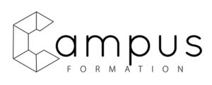 Logo CAMPUS formations pour Kissagram Design