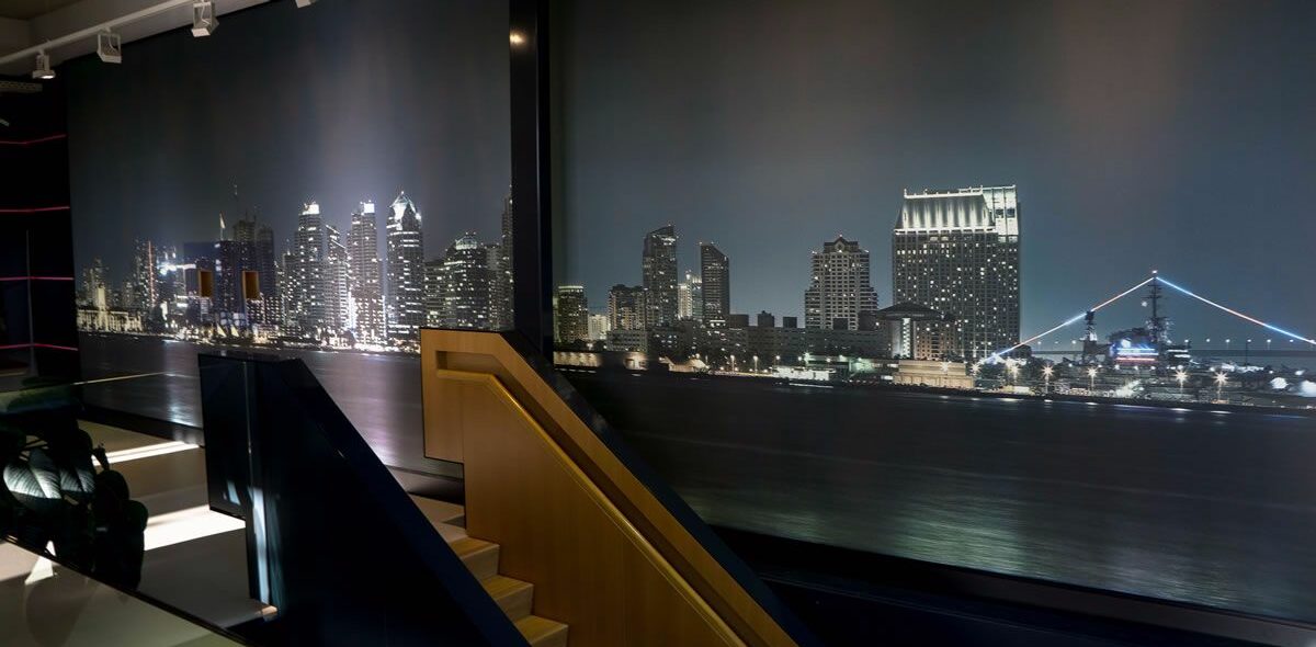 Toile tendue imprimée